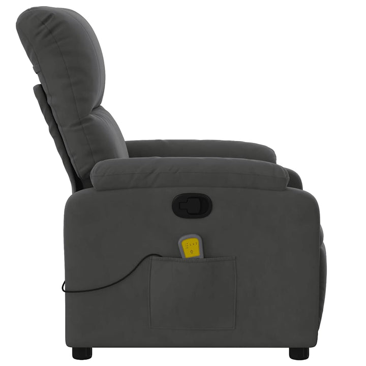 Massagefåtölj Mikrofibertyg