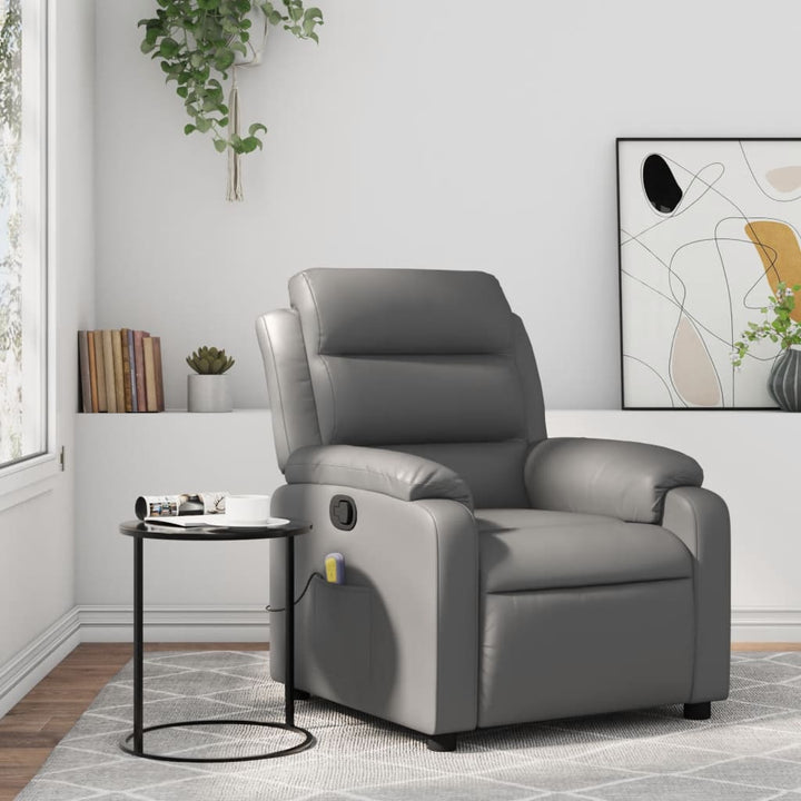 Massagefåtölj Färgad Konstläder