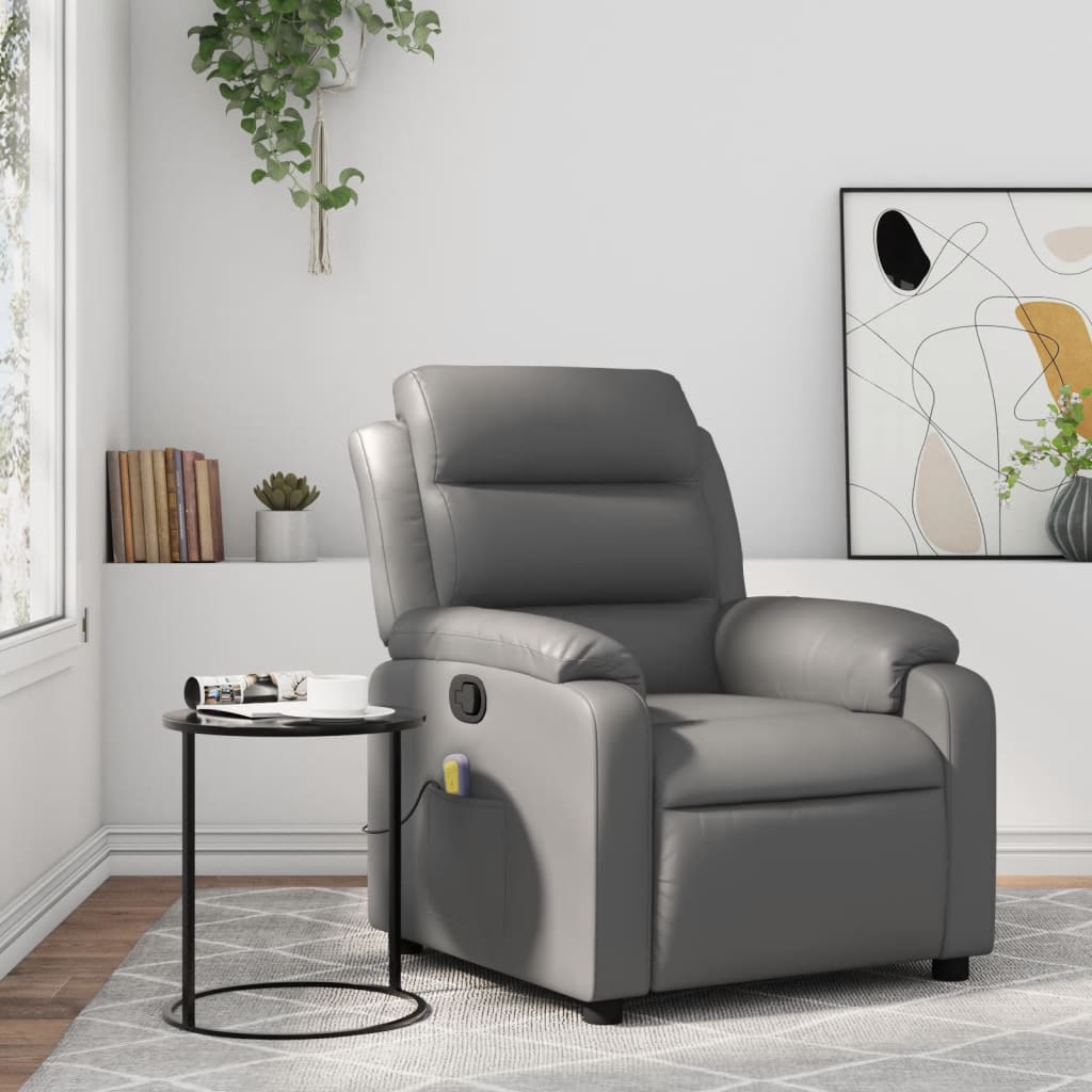 Massagefåtölj Färgad Konstläder