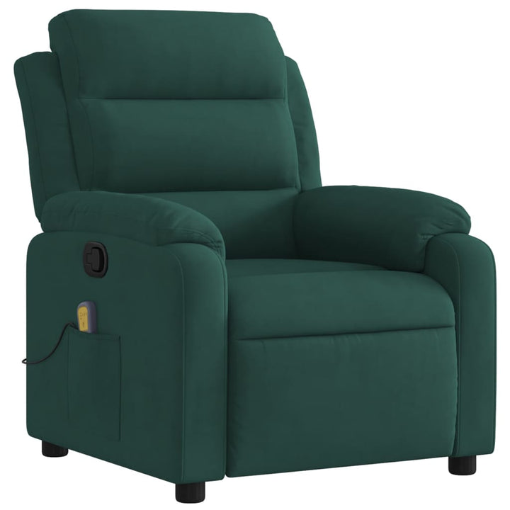 Massagefåtölj Sammet