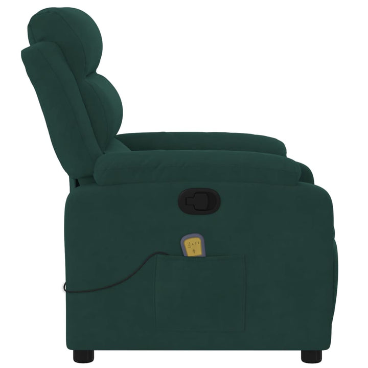 Massagefåtölj Sammet