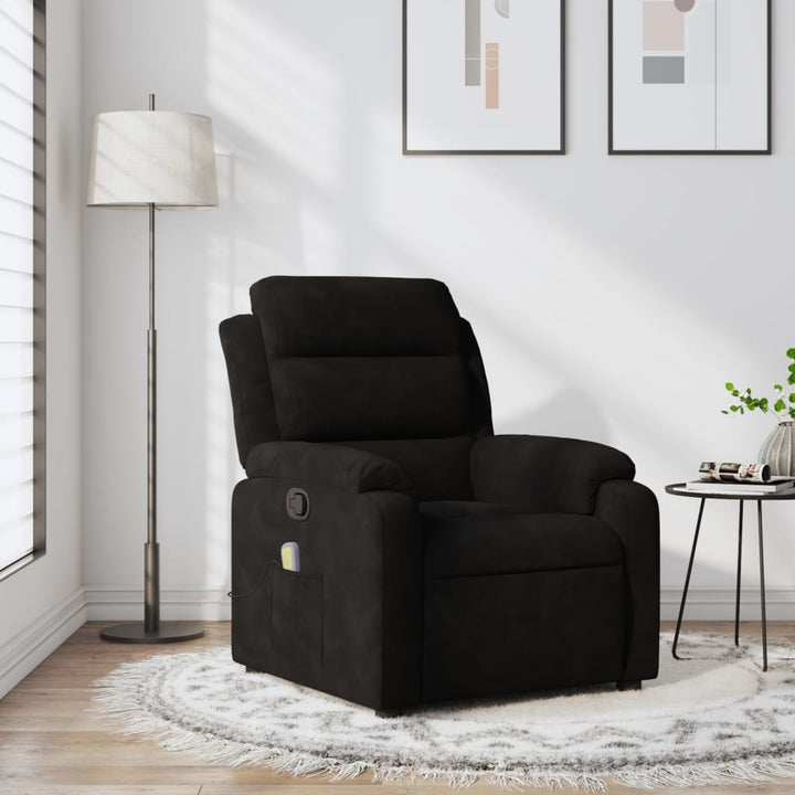 Massagefåtölj Sammet