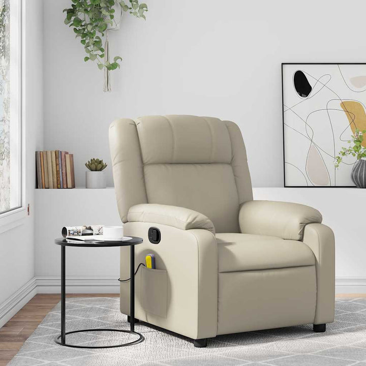 Massagefåtölj Konstläder