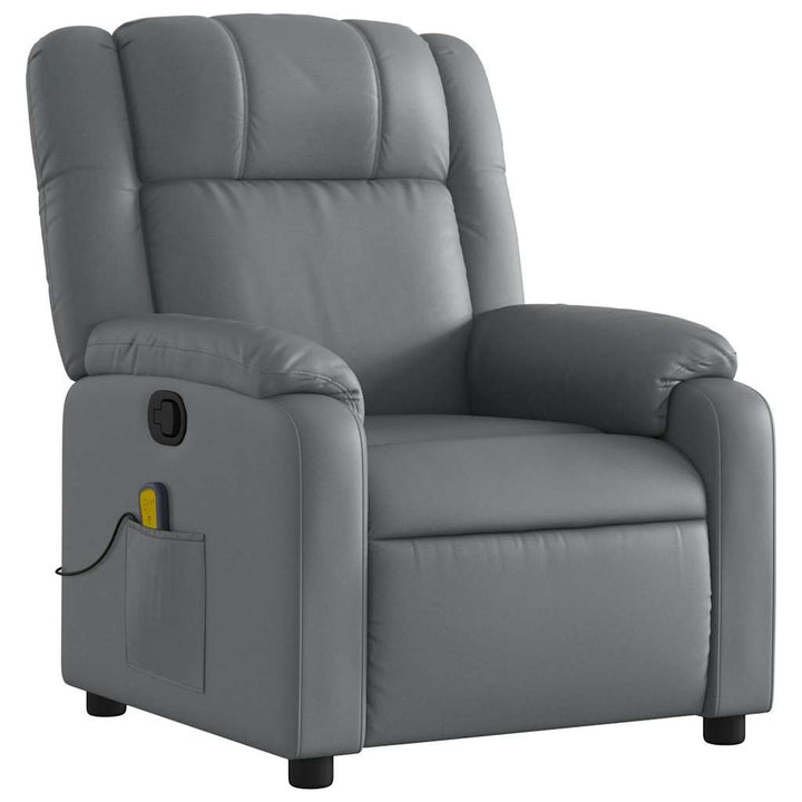 Massagefåtölj Konstläder