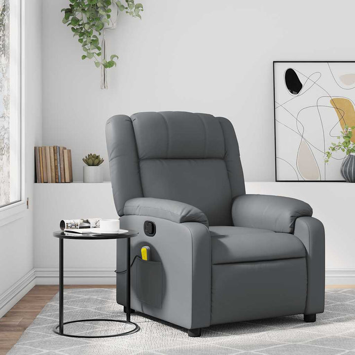 Massagefåtölj Konstläder