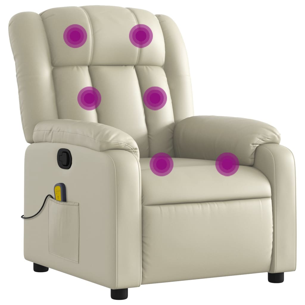 Massagefåtölj Färgad Konstläder