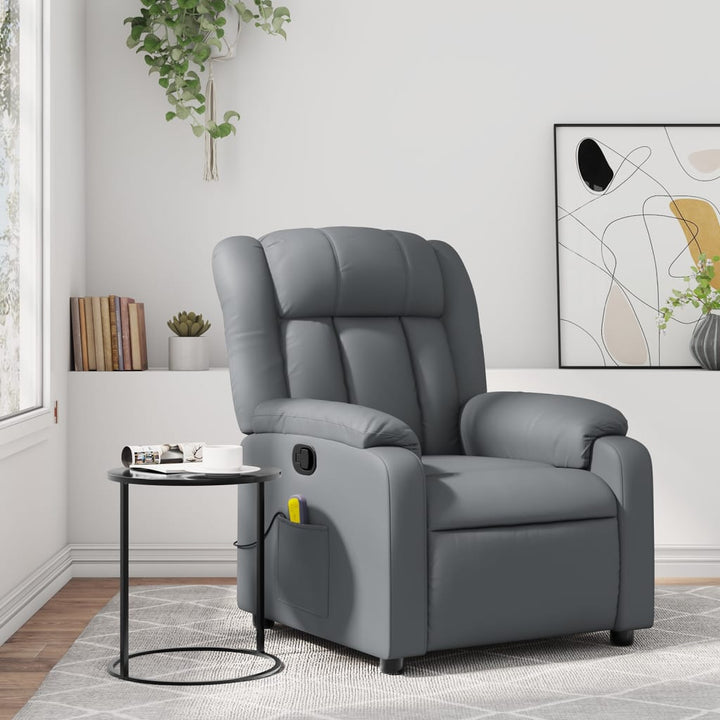 Massagefåtölj Färgad Konstläder