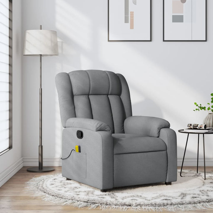 Massagefåtölj Tyg