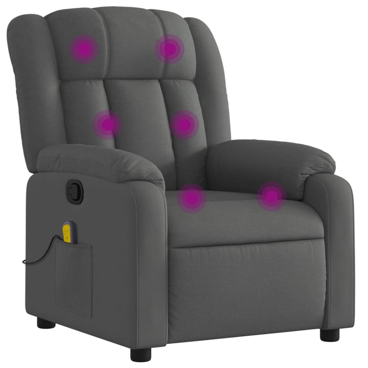 Massagefåtölj Tyg