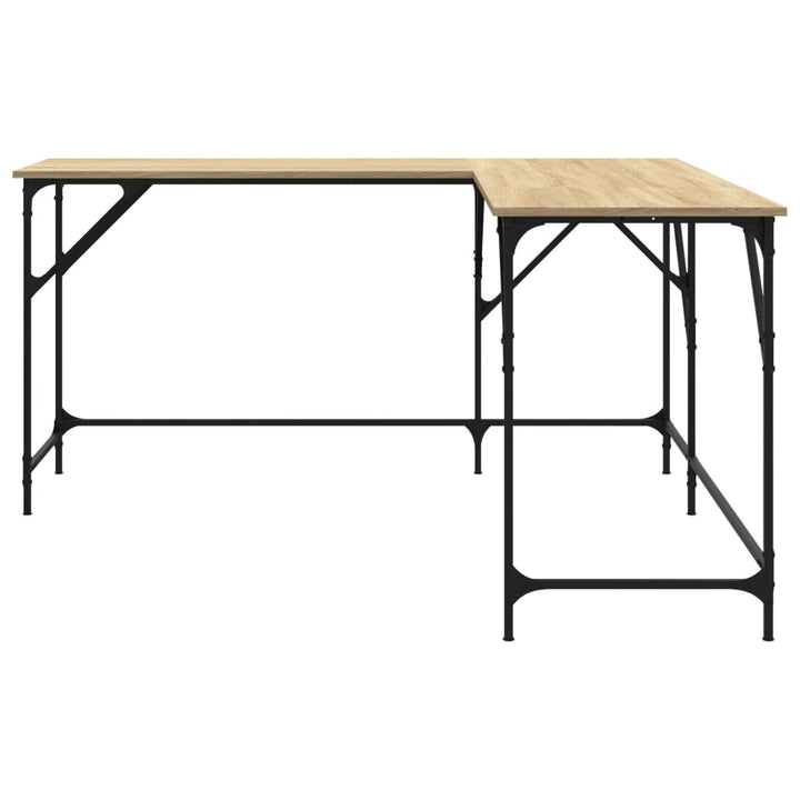 Skrivbord Sonoma-Ek 149X149X75 Cm Konstruerat Trä