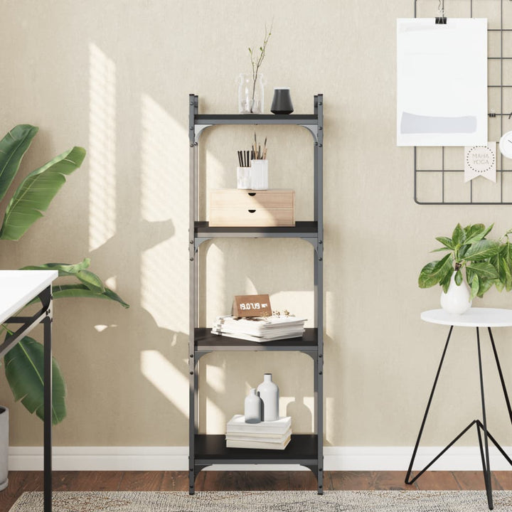 Bokhylla 4 Hyllplan 60X30X Konstruerat Trä