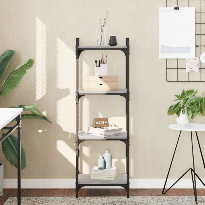 Bokhylla 4 Hyllplan 60X30X Konstruerat Trä