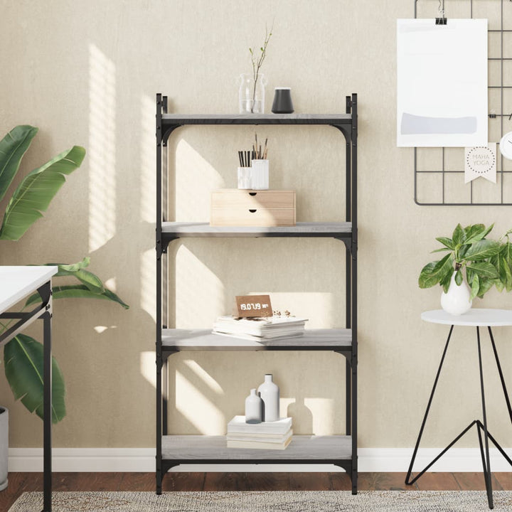 Bokhylla 4 Hyllplan 60X30X Konstruerat Trä