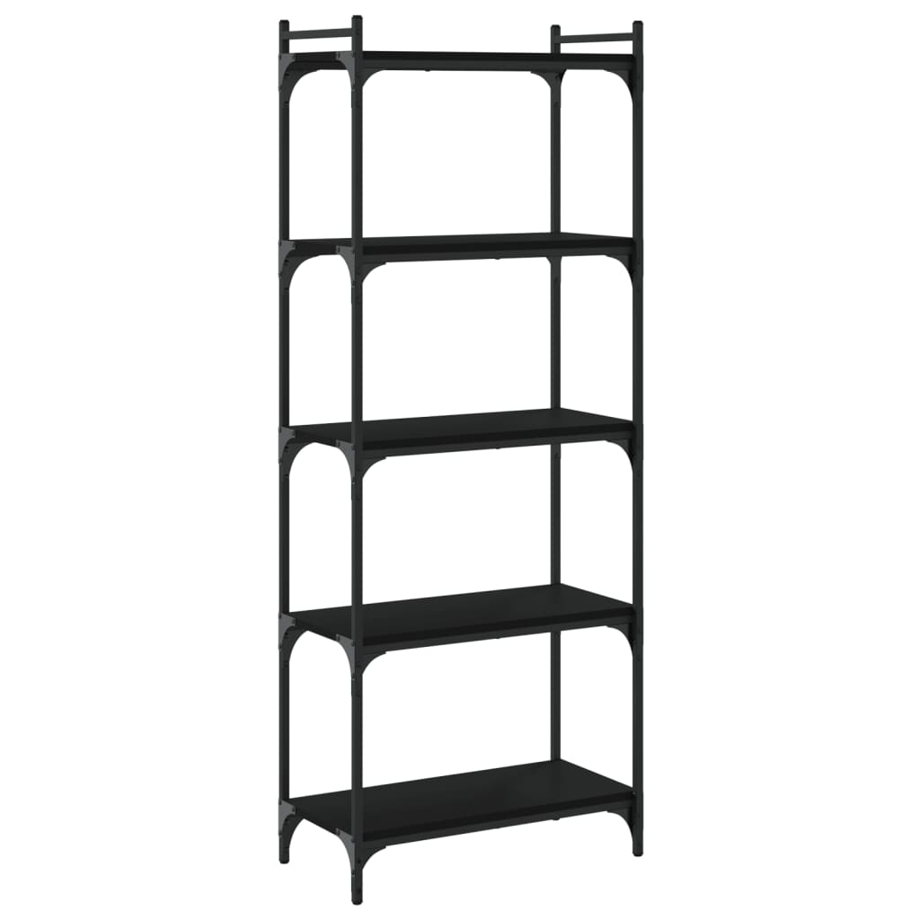 Bokhylla 5 Hyllplan 60X30X Konstruerat Trä