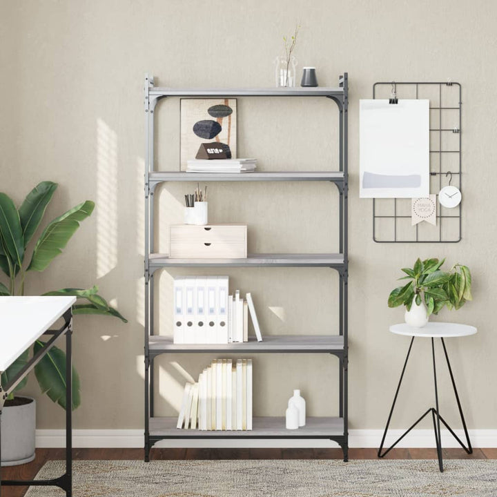 Bokhylla 4 Hyllplan 60X30X Konstruerat Trä