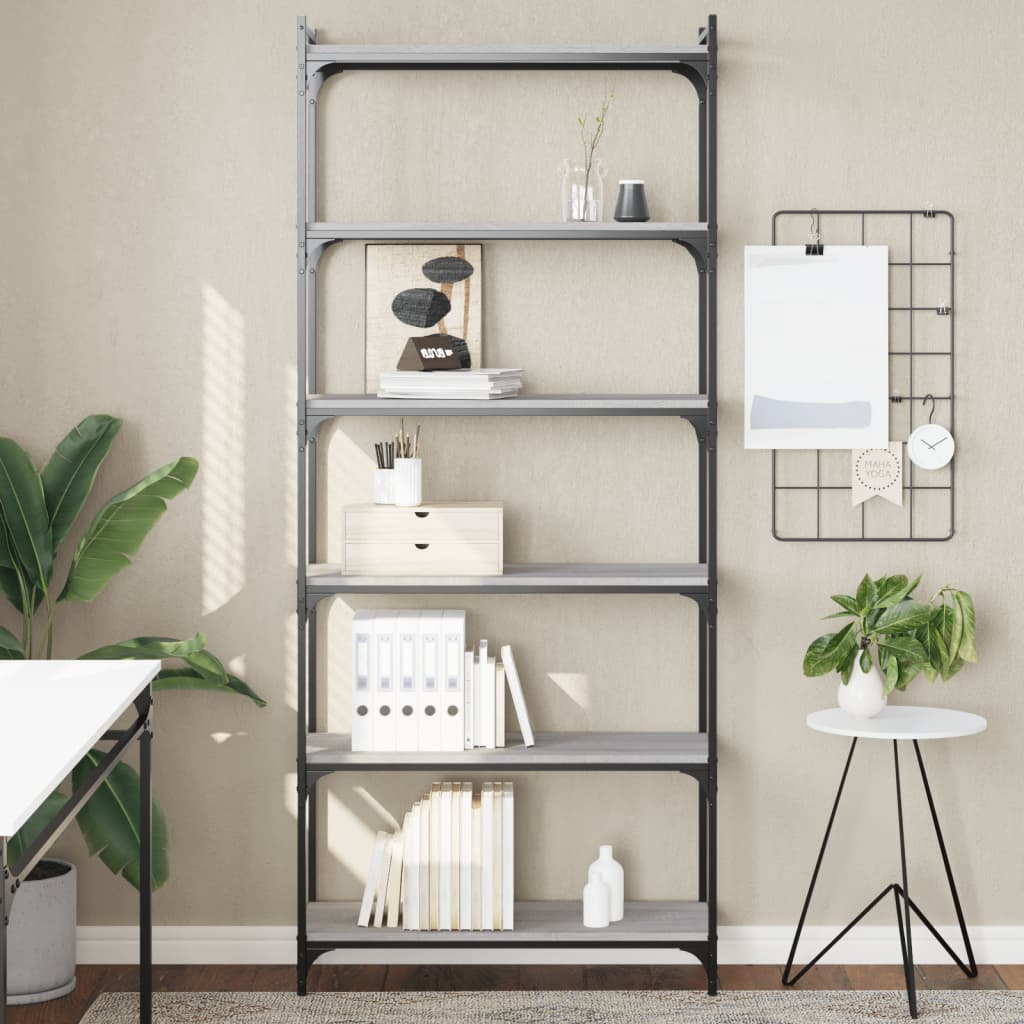 Bokhylla 4 Hyllplan 60X30X Konstruerat Trä
