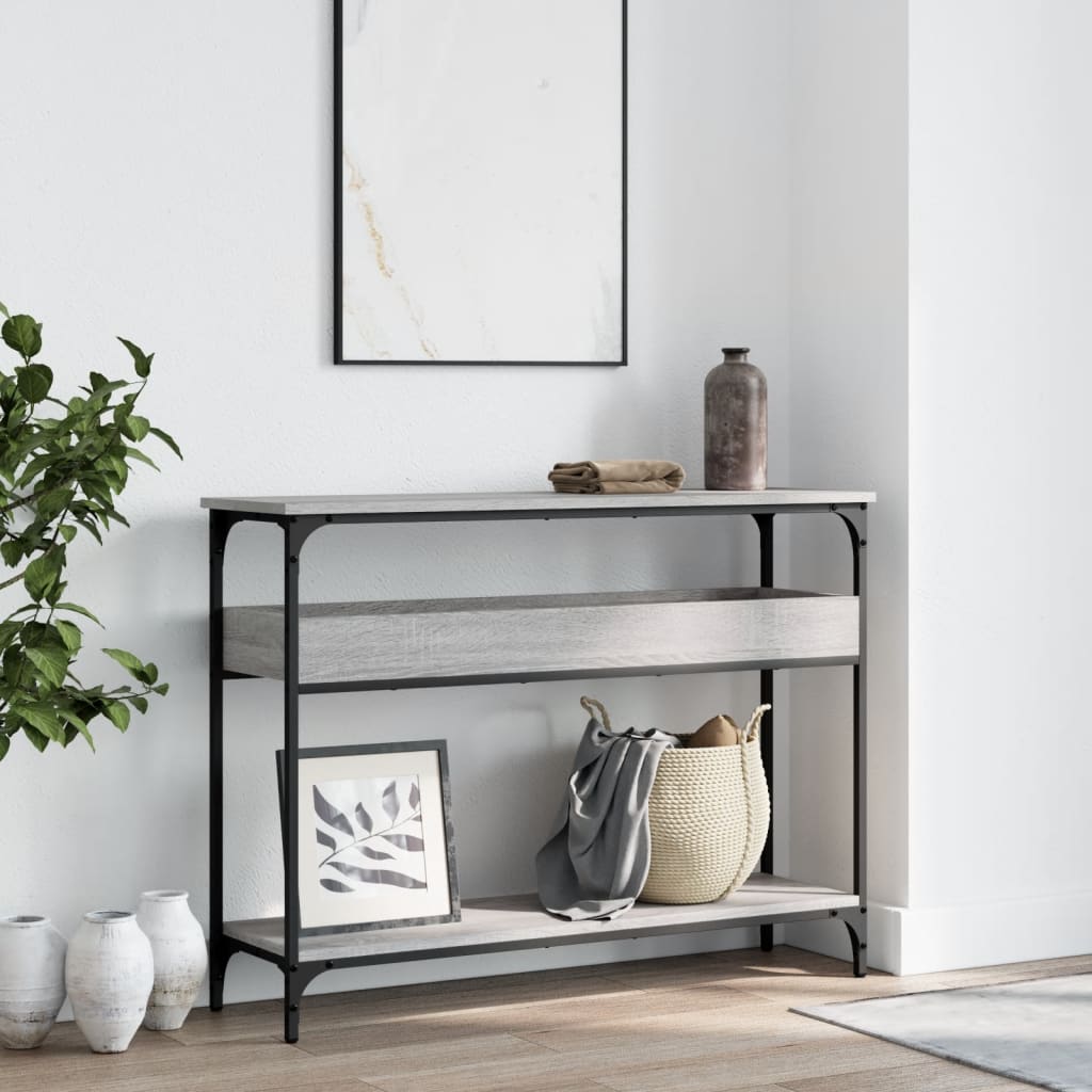 Avlastningsbord Med Hylla 100X29X75 Cm