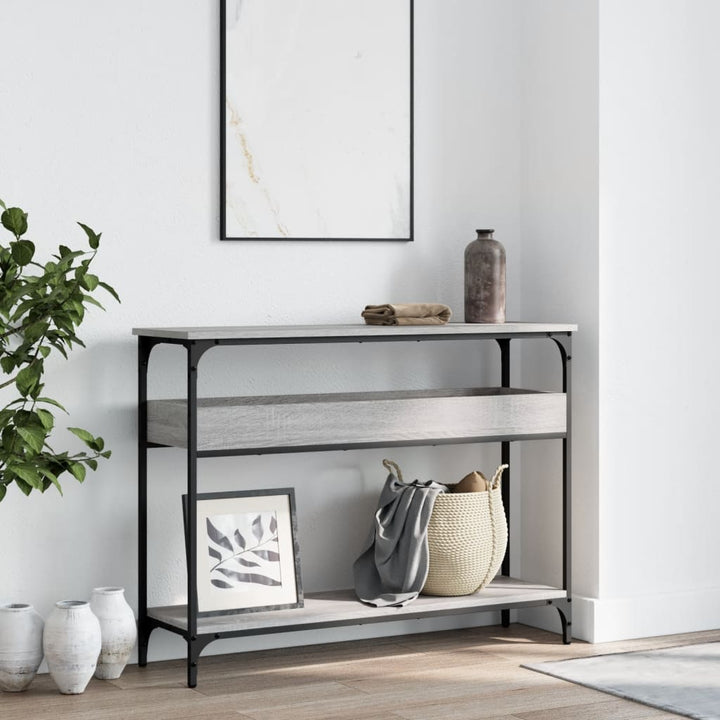Avlastningsbord Med Hylla 100X29X75 Cm