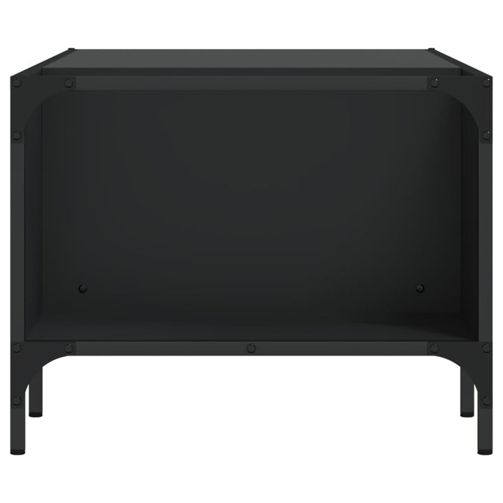 Soffbord Med Hylla 100X51X40 Cm Konstruerat Trä