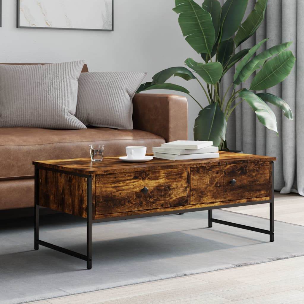 Soffbord 101X49X39,5 Cm Konstruerat Trä