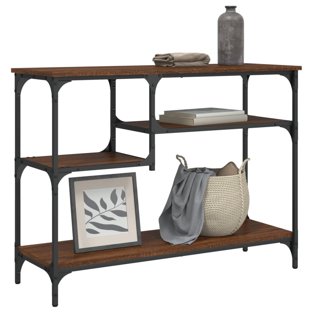 Konsolbord Med Hyllor 100X35X75 Cm