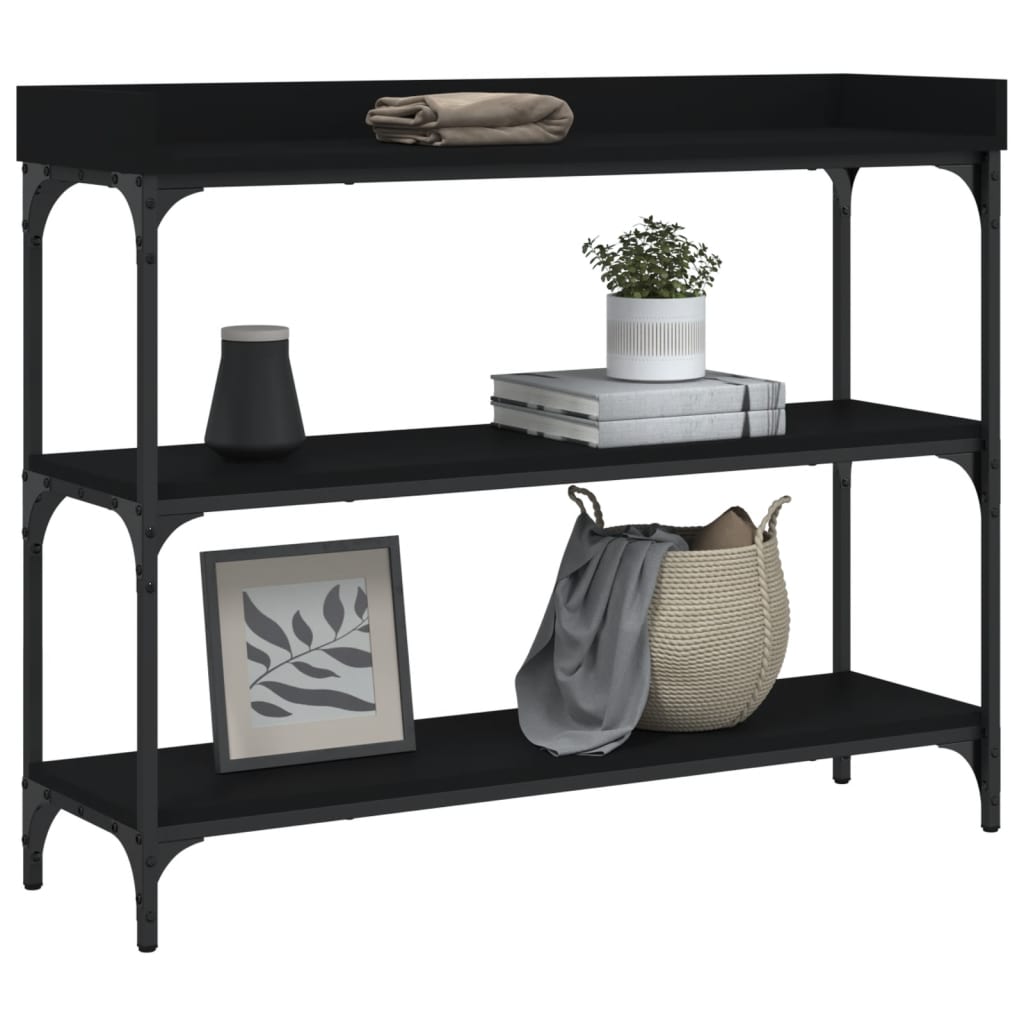 Konsolbord Med Hyllor 100X30X80 Cm