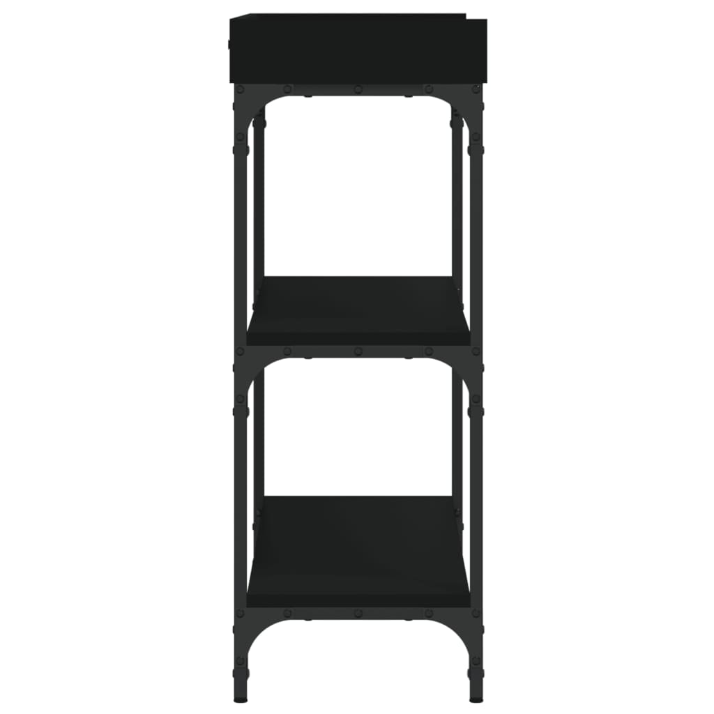 Konsolbord Med Hyllor 100X30X80 Cm