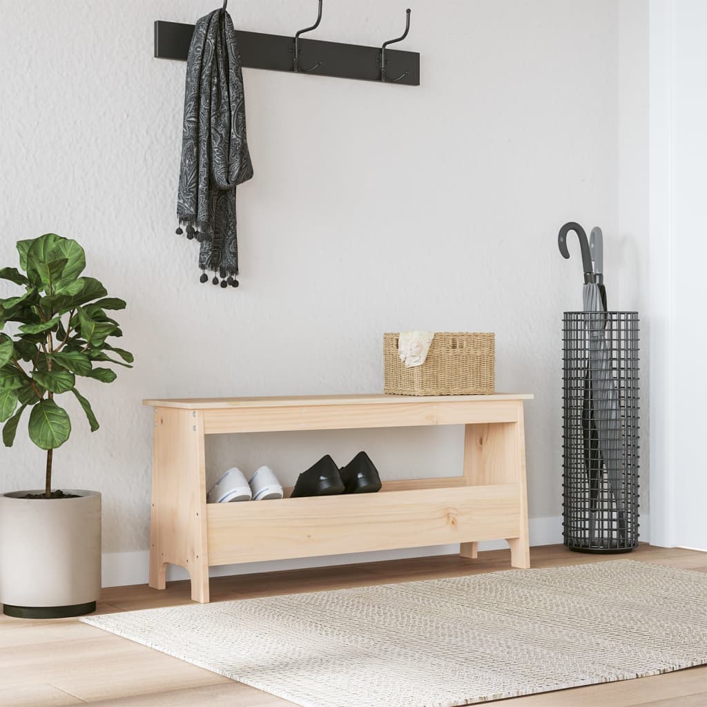 Skobänk Vax Massiv Furu
