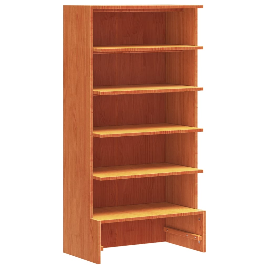 Skohylla Vaxad 52X30X104 Cm Massiv Furu