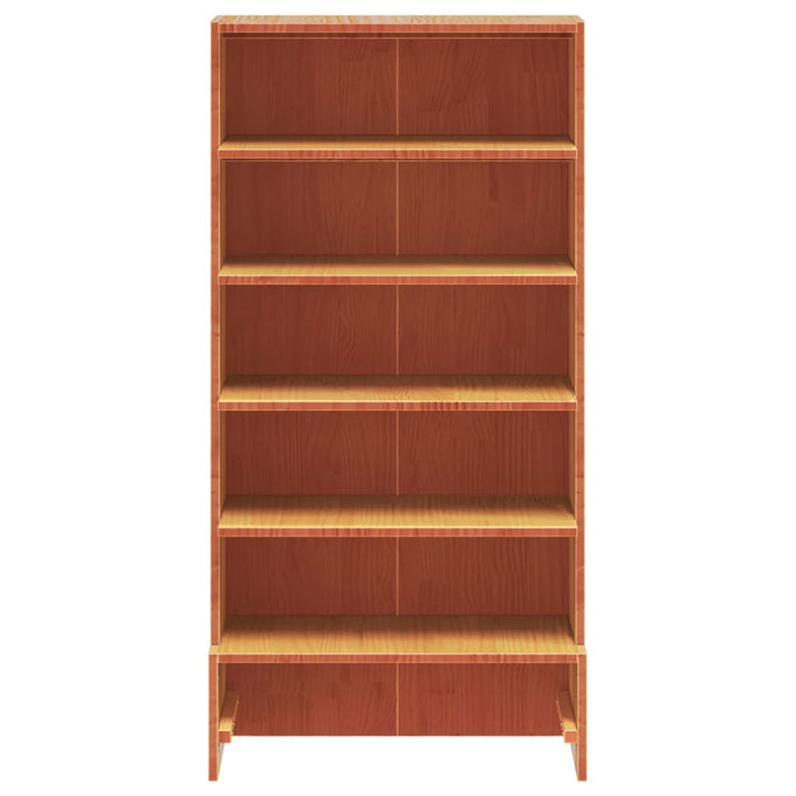Skohylla Vaxad 52X30X104 Cm Massiv Furu
