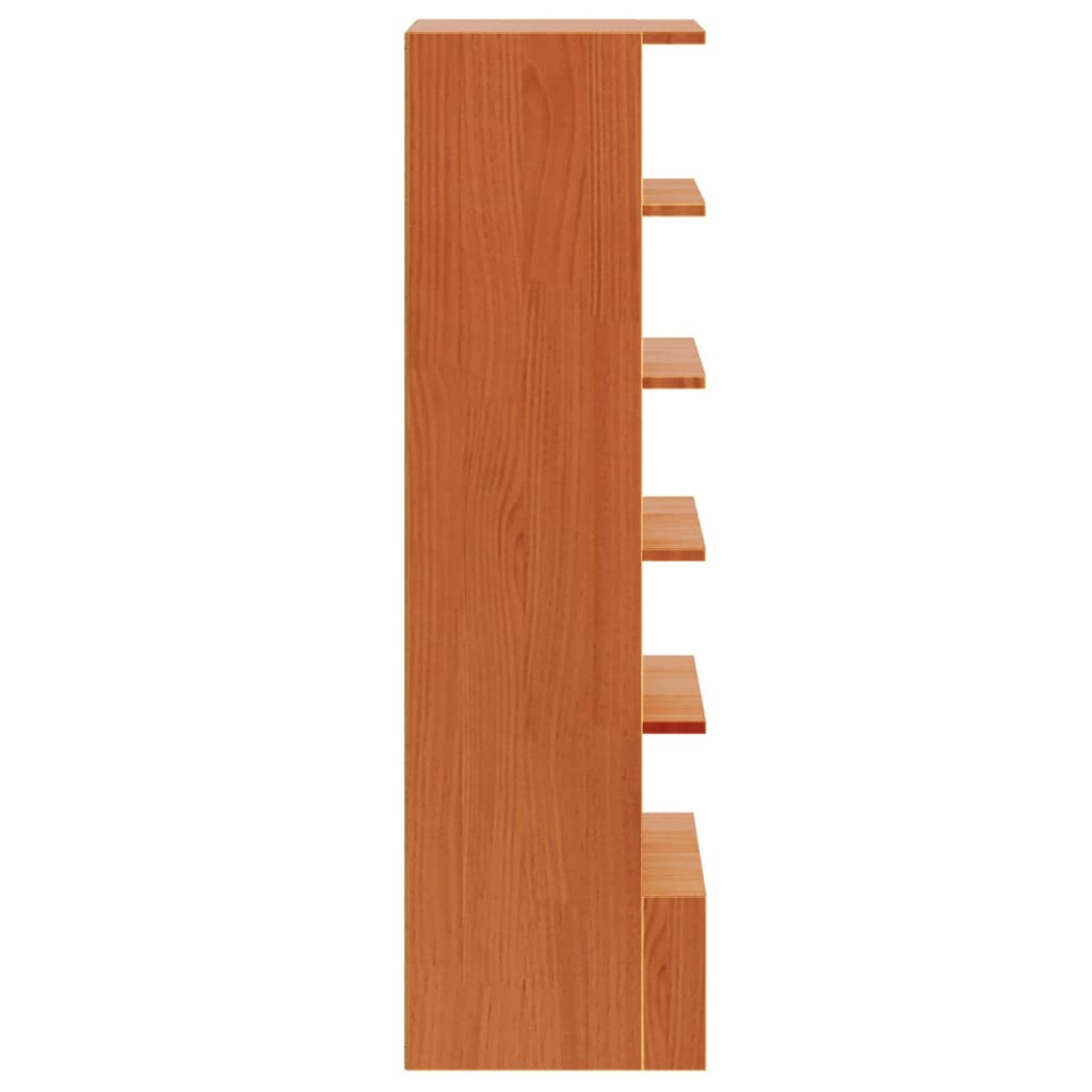 Skohylla Vaxad 52X30X104 Cm Massiv Furu