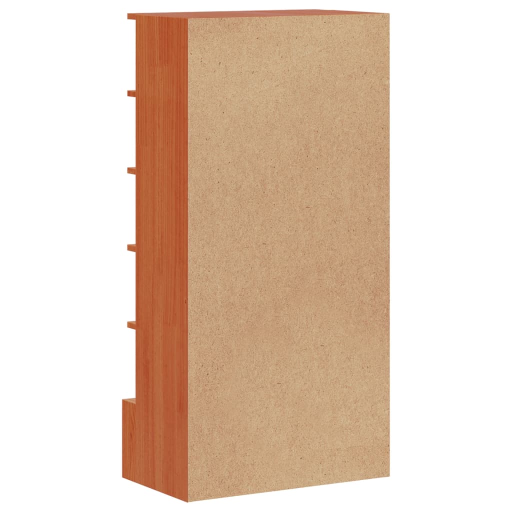 Skohylla Vaxad 52X30X104 Cm Massiv Furu