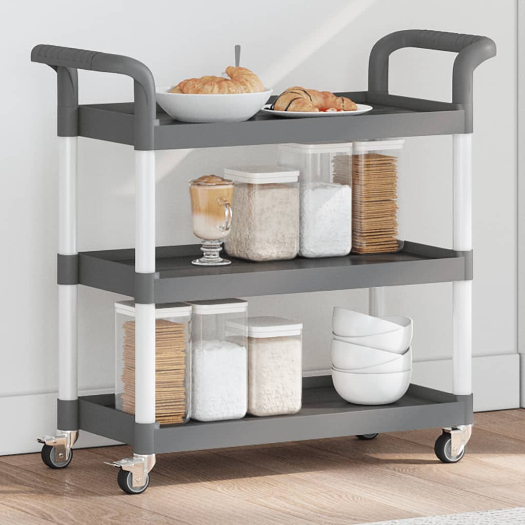 Rullvagn 3 Våningar Aluminium