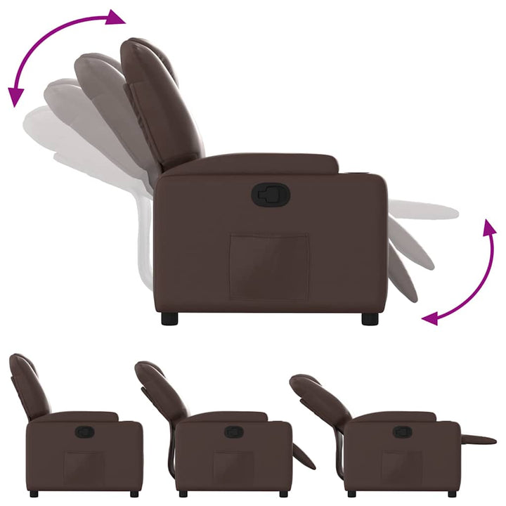 Reclinerfåtölj Konstläder