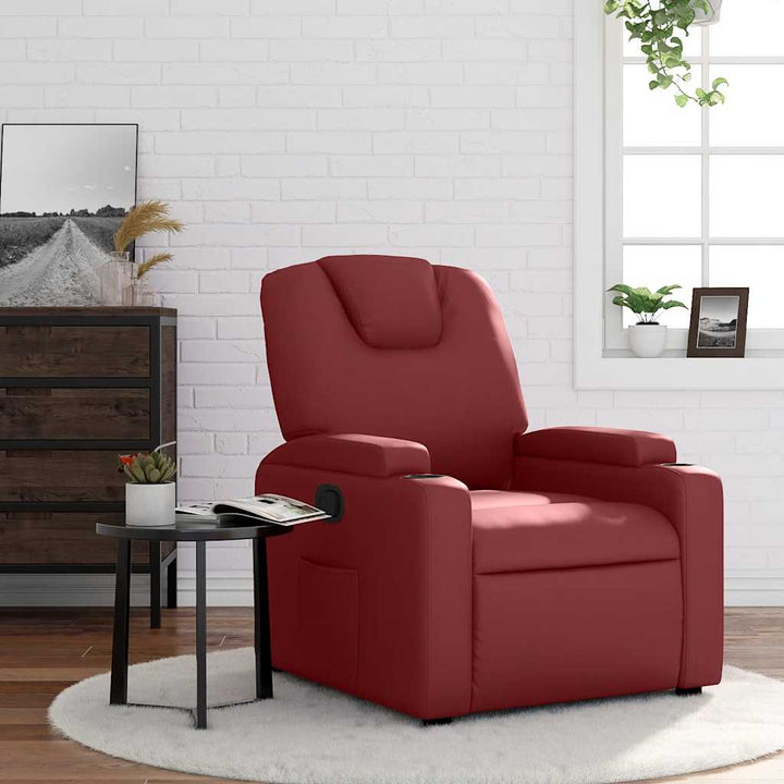 Reclinerfåtölj Konstläder