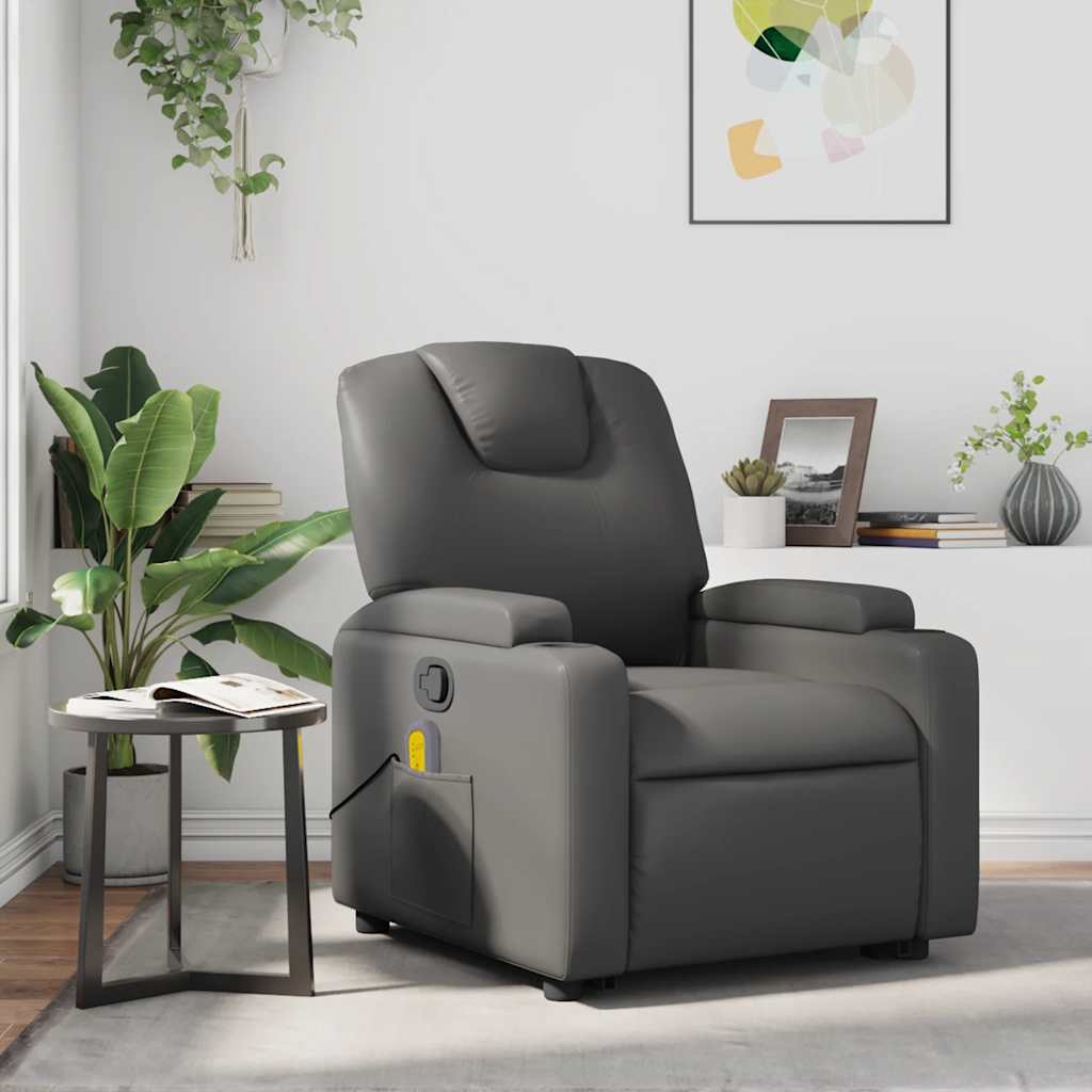 Reclinerfåtölj Konstläder