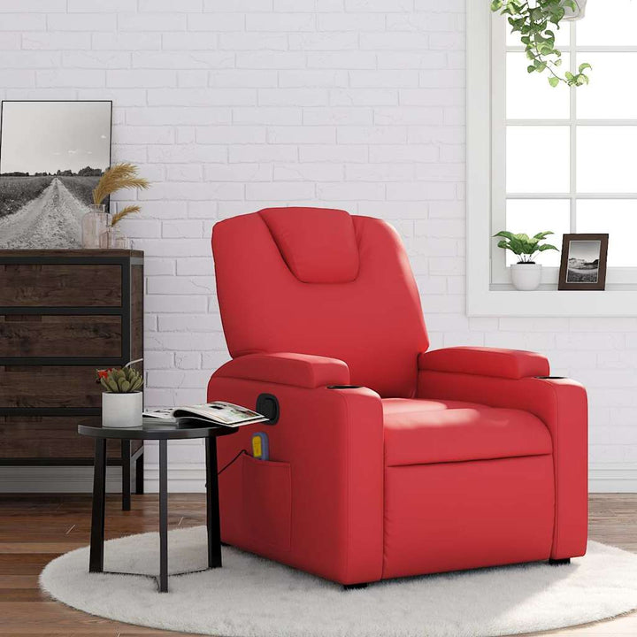 Reclinerfåtölj Konstläder