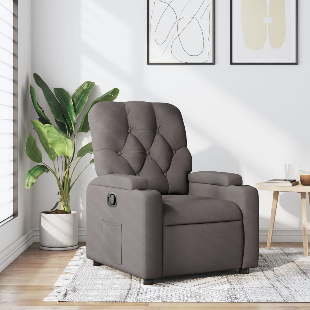 Massagefåtölj Tyg