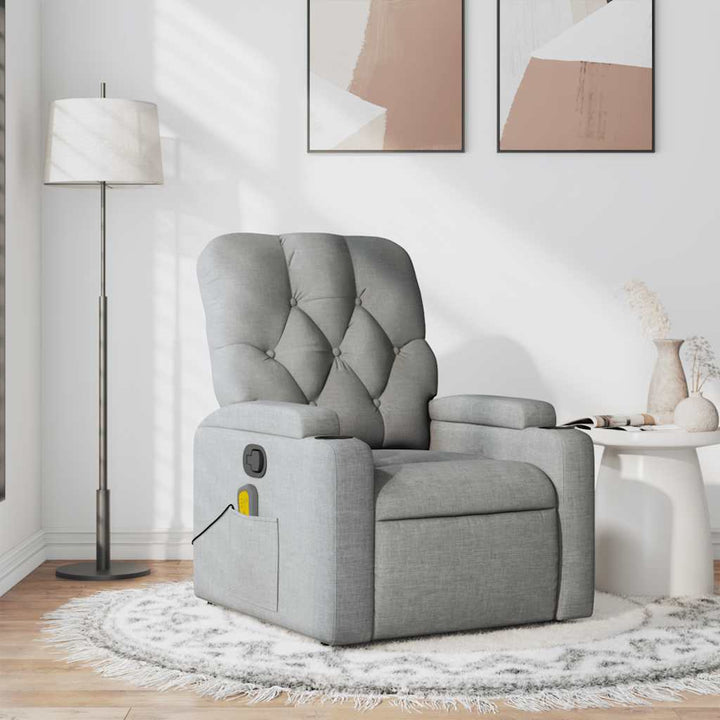 Massagefåtölj Tyg