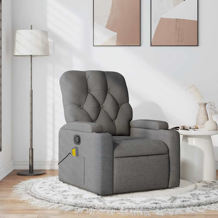 Massagefåtölj Tyg