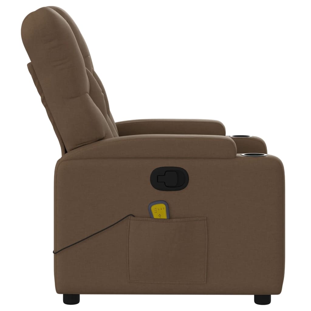 Massagefåtölj Tyg