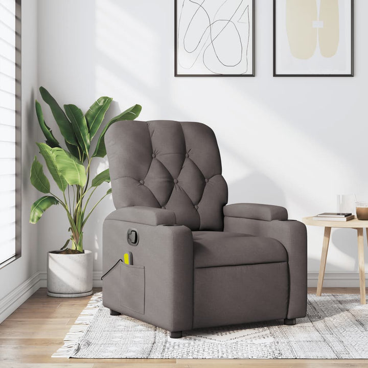 Massagefåtölj Tyg