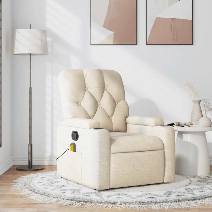 Massagefåtölj Tyg