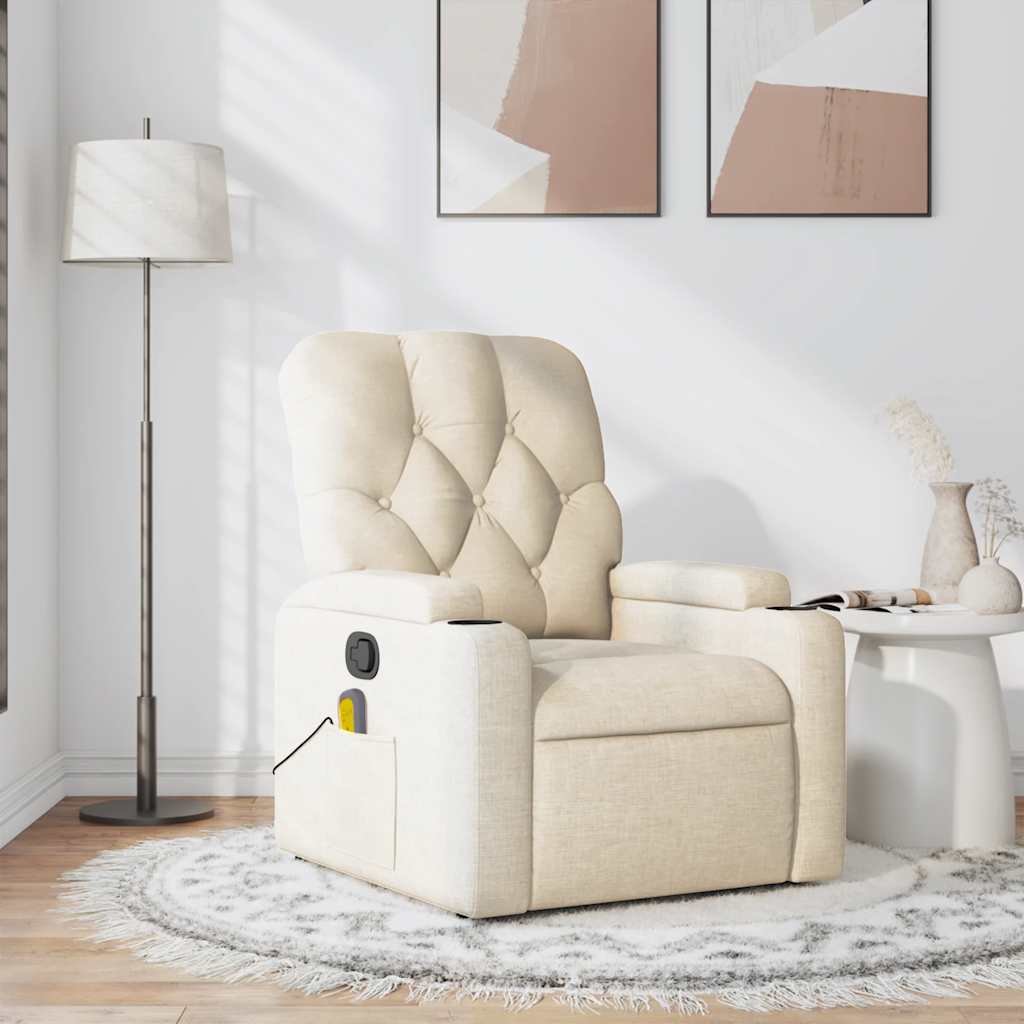 Massagefåtölj Tyg