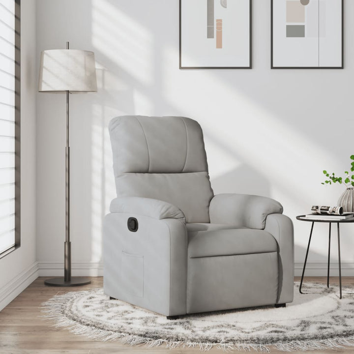 Reclinerfåtölj Mikrofibertyg