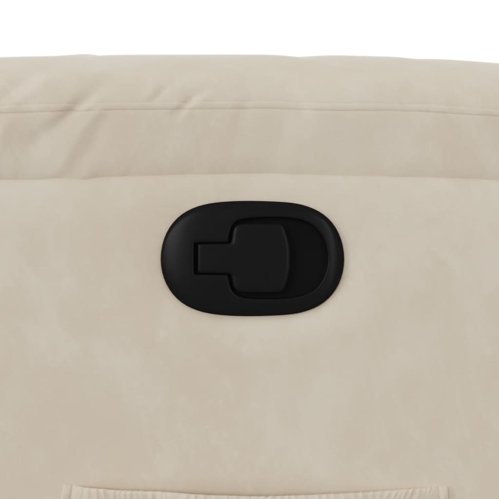 Reclinerfåtölj Mikrofibertyg