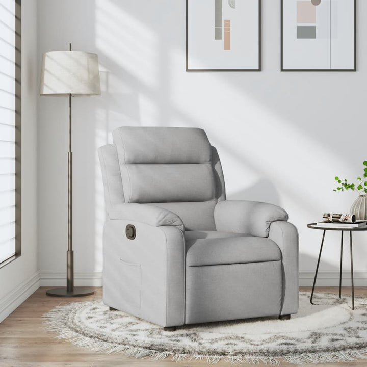 Elektrisk Reclinerfåtölj Tyg