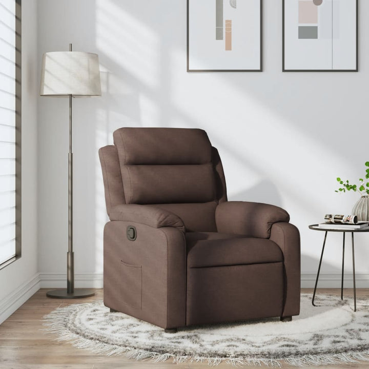 Elektrisk Reclinerfåtölj Tyg