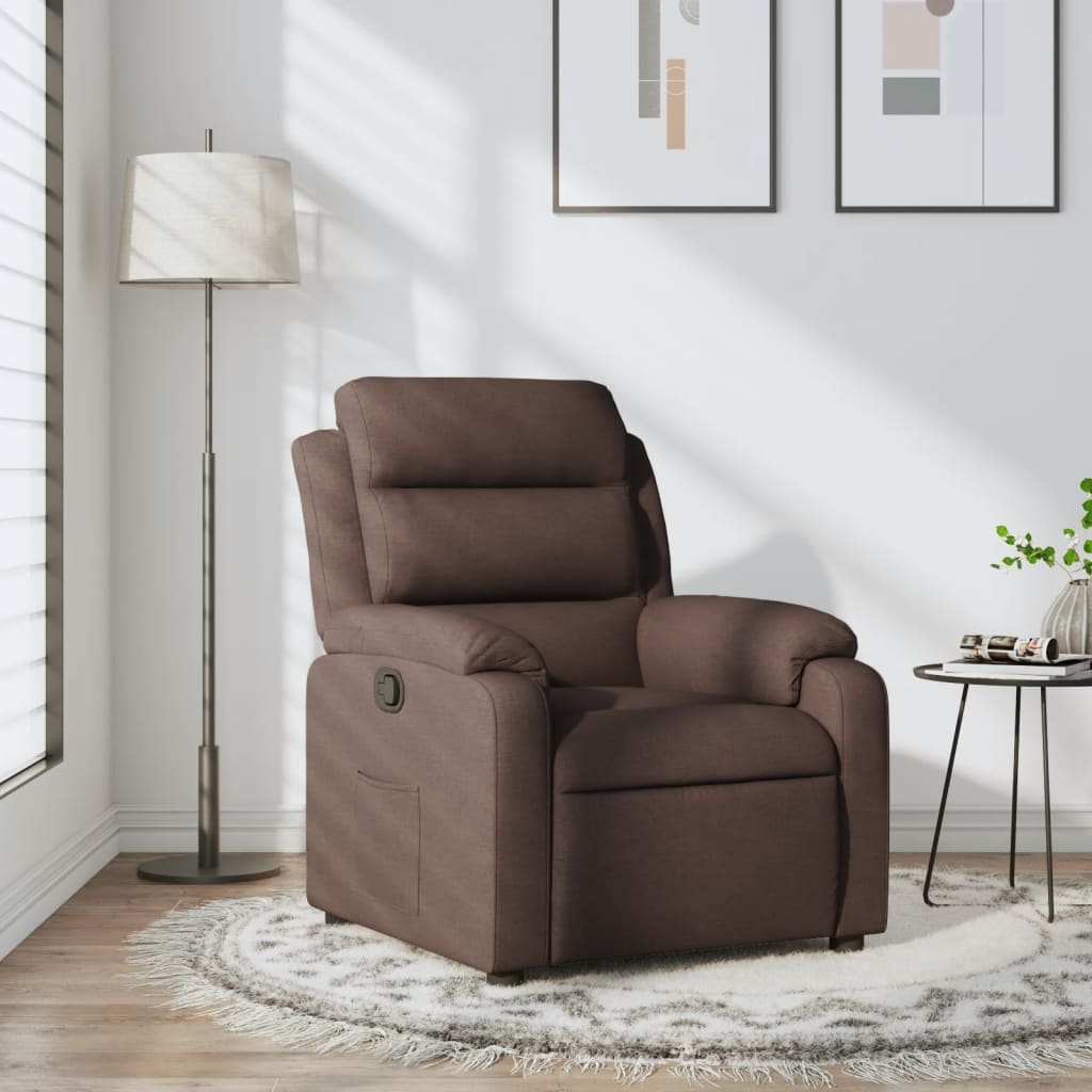Elektrisk Reclinerfåtölj Tyg