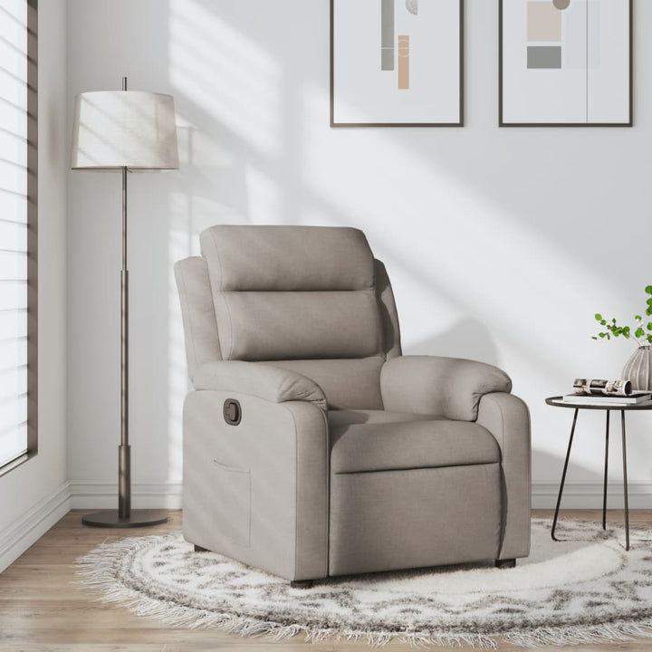 Elektrisk Reclinerfåtölj Tyg